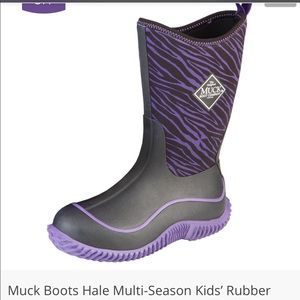 Muck rain boots for girls